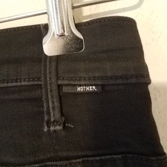 Mother Denim The Hustler Ankle Fray Denim Jeans Size 24 Not Guilty 1117-180 - Picture 7 of 12